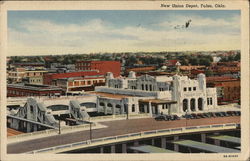 New Union Depot Tulsa, OK Postcard Postcard Postcard