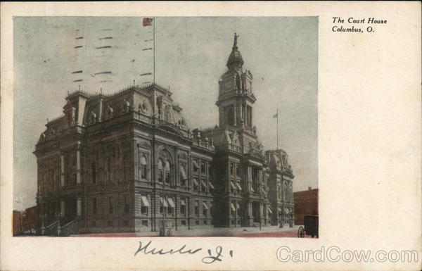 The Court House Columbus, OH Postcard