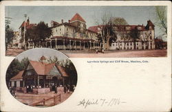 Soda Springs and Cliff House Postcard