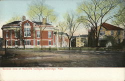 General view of Radcliffe College Cambridge, MA Postcard Postcard Postcard