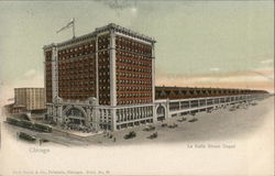 La Salle Street Depot Postcard