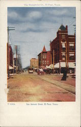 San Antonio Street Postcard