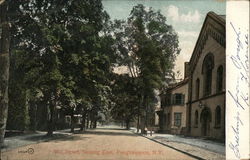 Mill Street, Looking East Postcard