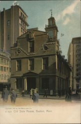 Old State House Boston, MA Postcard Postcard Postcard