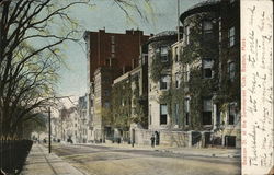 Beacon Street at the Somerset Club Postcard