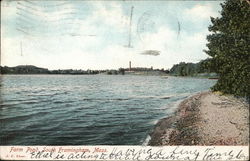 The Pond Framingham, MA Postcard Postcard Postcard