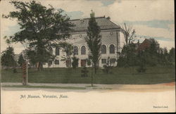 Art Museum Worcester, MA Postcard Postcard Postcard