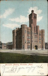 Worcester Armory Postcard