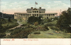 Cape Cottage Casino Postcard