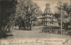 The Casino, Eldridge Park Elmira, NY Postcard Postcard Postcard