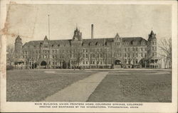 Main Building, Union Printers Home Postcard