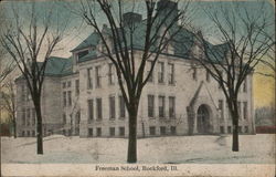 Freeman School Rockford, IL Postcard Postcard Postcard