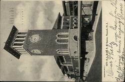 D. L. & W. R. R. Station Newark, NJ Postcard Postcard Postcard