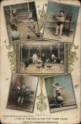 Tom Thumb Circus, Midget City - Dreamland, Coney Island New York, NY Postcard Postcard Postcard