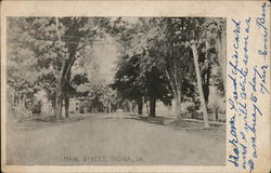 Main Street Postcard