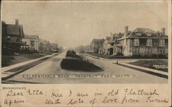 Albermarle Road - Prospect Park South Postcard