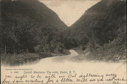 Catskill Mountains: The Notch Hunter, NY Postcard Postcard Postcard