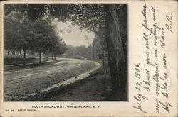 South Broadway White Plains, NY Postcard Postcard Postcard