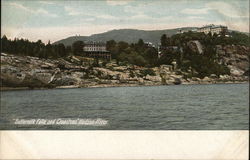 Buttermilk Falls and Cranstons' Hudson River Postcard