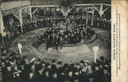 Human Roulette Wheel Coney Island, NY Postcard Postcard Postcard