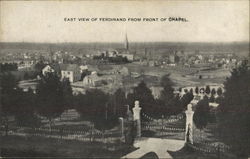 East View of Ferdinand From Front Chapel Indiana Postcard Postcard Postcard