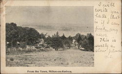 From The Town, Milton-On-Hudson New York Postcard Postcard Postcard