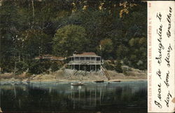 Esopus Club House, Esopus Creek Postcard