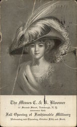 The Misses C. & B. Bloomer Postcard