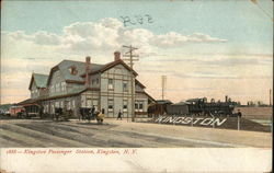 Kingston Passenger Station Postcard