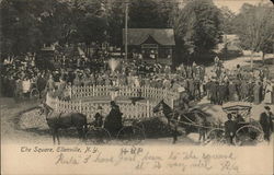 The Square Ellenville, NY Postcard Postcard Postcard