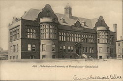 University of Pennsylvania-Dental Hall Postcard