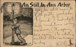 Am Still in Ann Arbor Michigan Postcard Postcard Postcard