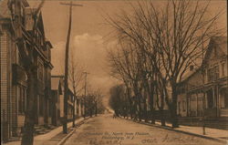 Chambers Street, North from Hudson Phillipsburg, NJ Postcard Postcard Postcard