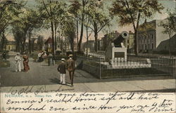 Military Park Postcard