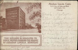 Abraham Lincoln Centre Chicago, IL Postcard Postcard Postcard