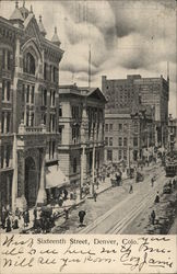 Sixteenth Street Denver, CO Postcard Postcard Postcard