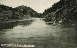 Reservoir and Dam Postcard