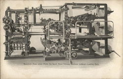 South Bend Tribune Printing Press Postcard