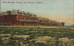 Brick Barracks, Presidio San Francisco, CA Postcard Postcard Postcard