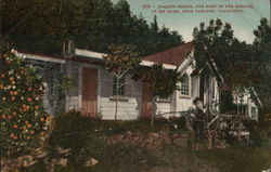 Joaquin Miller, Poet of the Sierras, at his Home Postcard