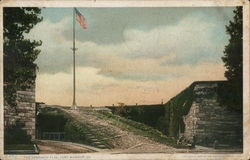 Garrison Flag Postcard