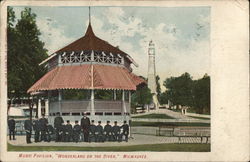 Music Pavilion - Wonderland on the River Postcard