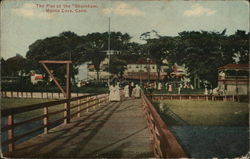 The Pier at The Shoreham, Morris Cove New Haven, CT Postcard Postcard Postcard