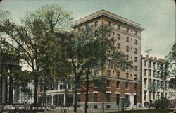 Hotel Richmond Virginia Postcard Postcard Postcard