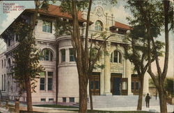 Packard Public Library Postcard