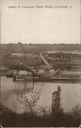 Intake of Cincinnati Water Works Postcard