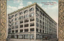 Railway Exchange Building Postcard