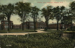 Albany City Hospital Postcard