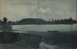 Reservoir Park Fort Wayne, IN Postcard Postcard Postcard