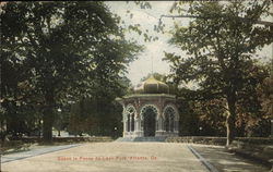 Scene in Ponce de Leon Park Postcard